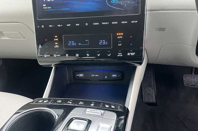 Hyundai TUCSON 1.6 H T Gdi Ultimate Suv 5dr Petrol Hybrid Auto Euro 6 (s/s) (230 Ps) Sunset Red