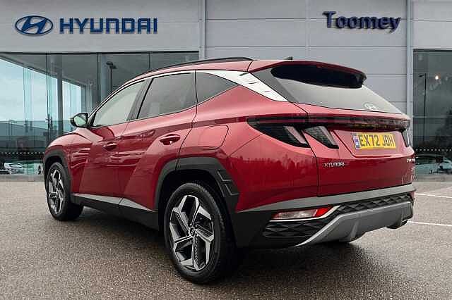 Hyundai TUCSON 1.6 H T Gdi Ultimate Suv 5dr Petrol Hybrid Auto Euro 6 (s/s) (230 Ps) Sunset Red