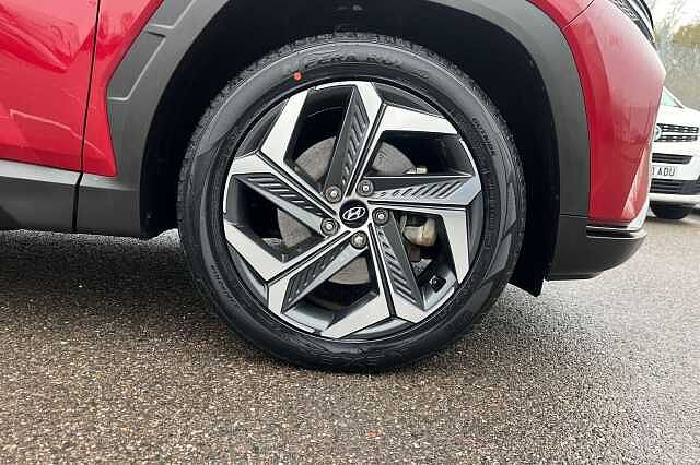 Hyundai TUCSON 1.6 H T Gdi Ultimate Suv 5dr Petrol Hybrid Auto Euro 6 (s/s) (230 Ps) Sunset Red