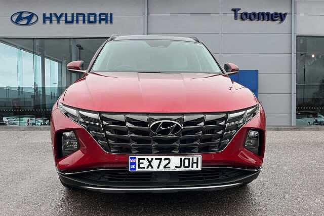 Hyundai TUCSON 1.6 H T Gdi Ultimate Suv 5dr Petrol Hybrid Auto Euro 6 (s/s) (230 Ps) Sunset Red