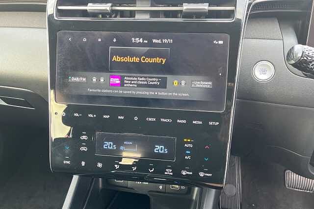 Hyundai TUCSON 1.6 T Gdi Mhev Premium Suv 5dr Petrol Hybrid Dct Euro 6 (s/s) (150 Ps) Shimmering Silver