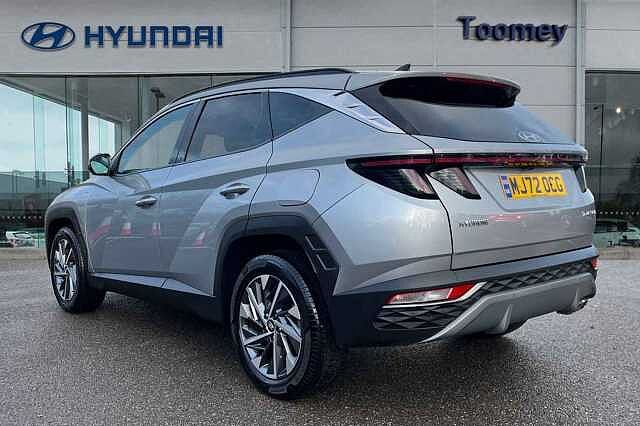 Hyundai TUCSON 1.6 T Gdi Mhev Premium Suv 5dr Petrol Hybrid Dct Euro 6 (s/s) (150 Ps) Shimmering Silver
