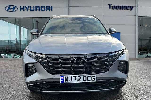 Hyundai TUCSON 1.6 T Gdi Mhev Premium Suv 5dr Petrol Hybrid Dct Euro 6 (s/s) (150 Ps) Shimmering Silver