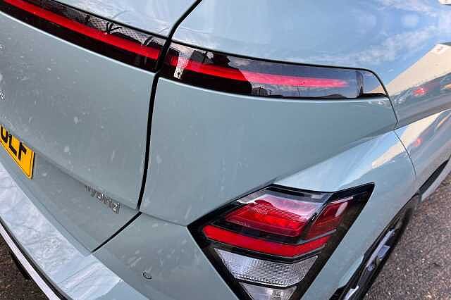 Hyundai KONA 1.6 H Gdi N Line Suv 5dr Petrol Hybrid Dct Euro 6 (s/s) (129 Ps) Mirage Green