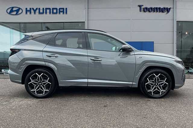 Hyundai TUCSON 1.6 H T Gdi N Line Suv 5dr Petrol Hybrid Auto Euro 6 (s/s) (230 Ps) Shadow Grey