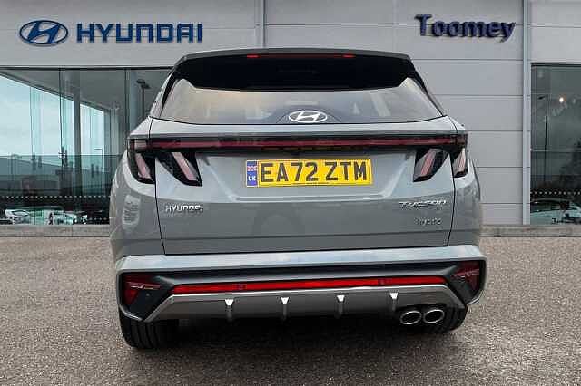 Hyundai TUCSON 1.6 H T Gdi N Line Suv 5dr Petrol Hybrid Auto Euro 6 (s/s) (230 Ps) Shadow Grey