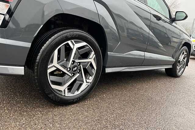 Hyundai KONA 1.6 H Gdi N Line Suv 5dr Petrol Hybrid Dct Euro 6 (s/s) (141 Ps) Ecotronic Grey