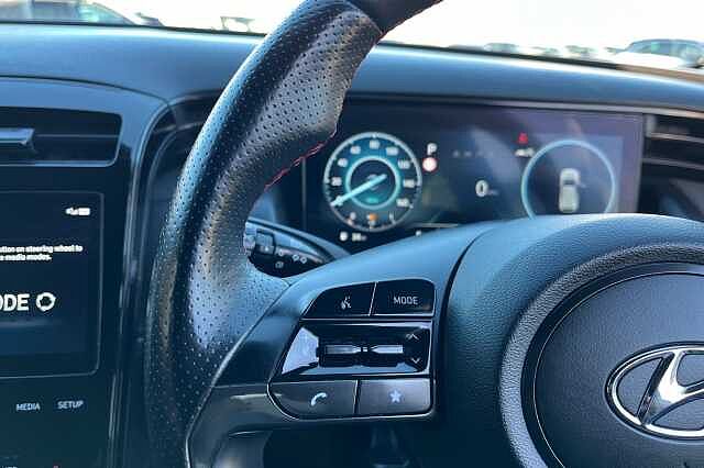 Hyundai TUCSON 1.6 T Gdi Mhev N Line S Suv 5dr Petrol Hybrid Dct Euro 6 (s/s) (150 Ps) Grey