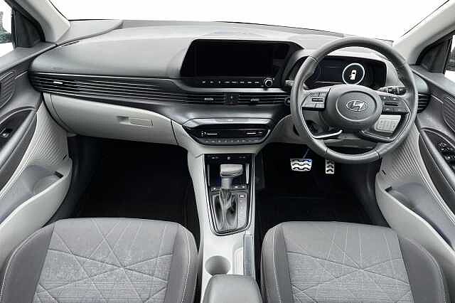 Hyundai BAYON 1.0 T Gdi Mhev Ultimate Suv 5dr Petrol Hybrid Dct Euro 6 (s/s) (100 Ps) Intense Blue/Black