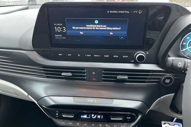 Hyundai BAYON 1.0 T Gdi Mhev Ultimate Suv 5dr Petrol Hybrid Dct Euro 6 (s/s) (100 Ps) Intense Blue/Black