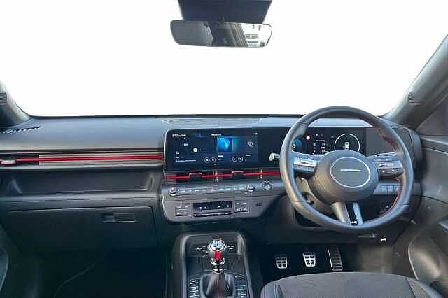 Hyundai KONA 1.6 T Gdi N Line S Suv 5dr Petrol Manual Euro 6 (s/s) (138 Ps) Abyss Black