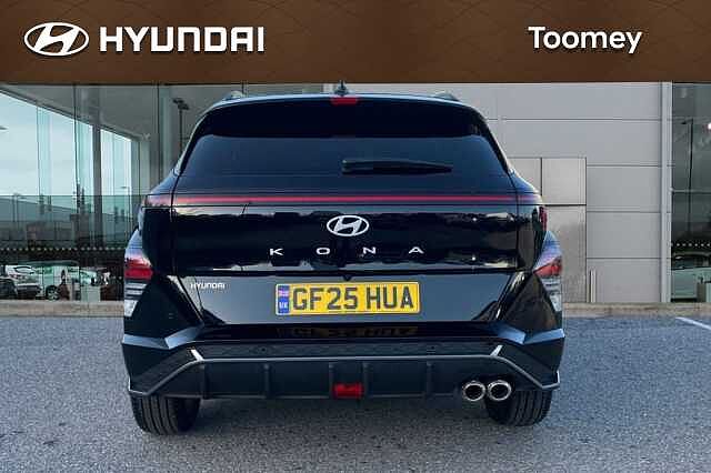 Hyundai KONA 1.6 T Gdi N Line S Suv 5dr Petrol Manual Euro 6 (s/s) (138 Ps) Abyss Black