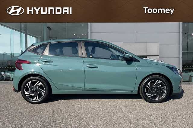 Hyundai I20 1.0 T Gdi Mhev Se Connect Hatchback 5dr Petrol Hybrid Dct Euro 6 (s/s) (100 Ps) Mangrove Green
