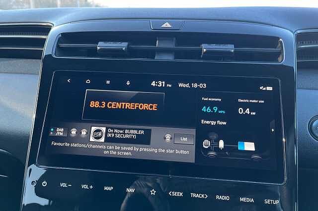 Hyundai TUCSON 1.6 H T Gdi N Line Suv 5dr Petrol Hybrid Auto Euro 6 (s/s) (230 Ps) Atlas White