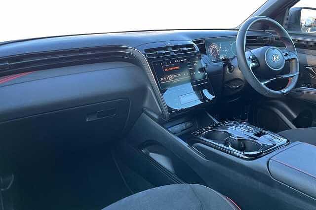 Hyundai TUCSON 1.6 H T Gdi N Line Suv 5dr Petrol Hybrid Auto Euro 6 (s/s) (230 Ps) Atlas White