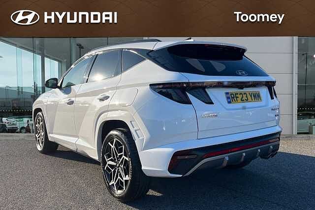 Hyundai TUCSON 1.6 H T Gdi N Line Suv 5dr Petrol Hybrid Auto Euro 6 (s/s) (230 Ps) Atlas White
