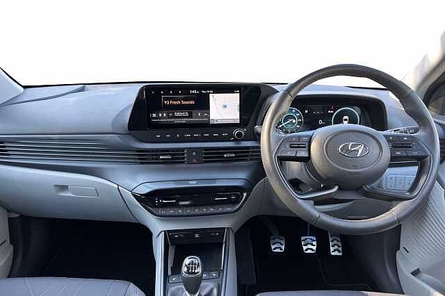 Hyundai BAYON 1.0 T Gdi Mhev Ultimate Suv 5dr Petrol Hybrid Manual Euro 6 (s/s) (100 Ps) Aqua Turquoise/Black Roof