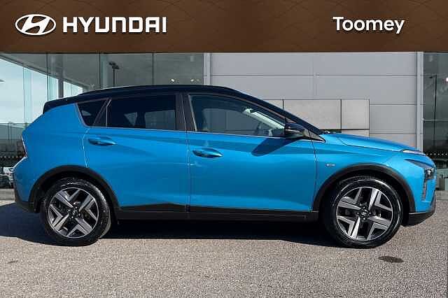 Hyundai BAYON 1.0 T Gdi Mhev Ultimate Suv 5dr Petrol Hybrid Manual Euro 6 (s/s) (100 Ps) Aqua Turquoise/Black Roof