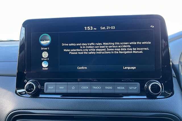 Hyundai KONA 1.6 H Gdi Ultimate Suv 5dr Petrol Hybrid Dct Euro 6 (s/s) (141 Ps) Atlas White