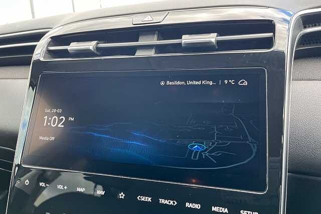 Hyundai TUCSON 1.6 T Gdi Mhev Se Connect Suv 5dr Petrol Hybrid Dct Euro 6 (s/s) (150 Ps) Dark Teal