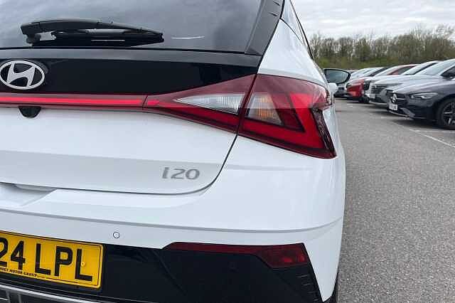 Hyundai I20 1.0 T Gdi Ultimate Hatchback 5dr Petrol Dct Euro 6 (s/s) (100 Ps) Atlas White