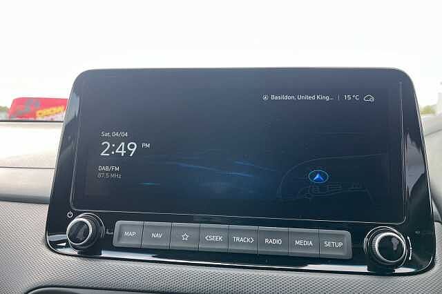 Hyundai KONA 1.6 H Gdi Premium Suv 5dr Petrol Hybrid Dct Euro 6 (s/s) (141 Ps) Surfy Blue