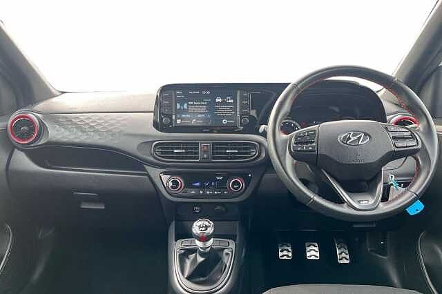 Hyundai I10 1.0 T Gdi N Line Hatchback 5dr Petrol Manual Euro 6 (s/s) (100 Ps) Polar White