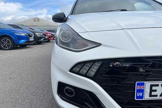 Hyundai I10 1.0 T Gdi N Line Hatchback 5dr Petrol Manual Euro 6 (s/s) (100 Ps) Polar White