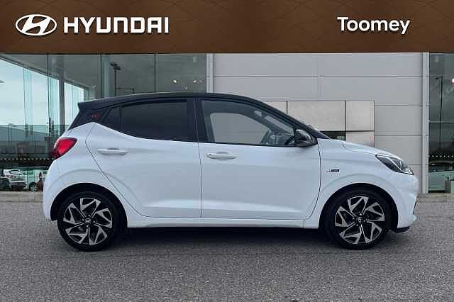Hyundai I10 1.0 T Gdi N Line Hatchback 5dr Petrol Manual Euro 6 (s/s) (100 Ps) Polar White