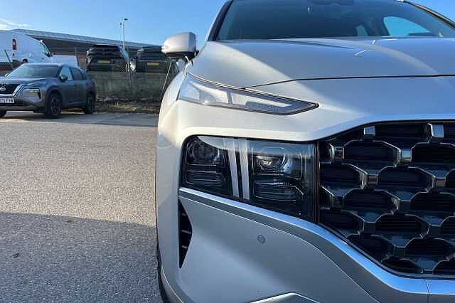 Hyundai SANTA FE 1.6 H T Gdi Ultimate Suv 5dr Petrol Hybrid Auto Euro 6 (s/s) (230 Ps) Typhoon Silver