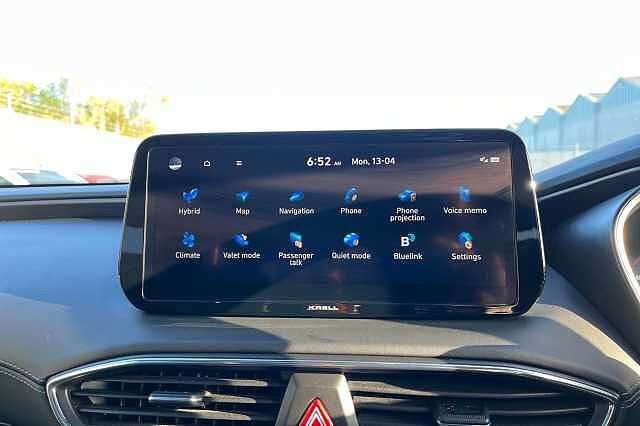 Hyundai SANTA FE 1.6 H T Gdi Ultimate Suv 5dr Petrol Hybrid Auto Euro 6 (s/s) (230 Ps) Typhoon Silver