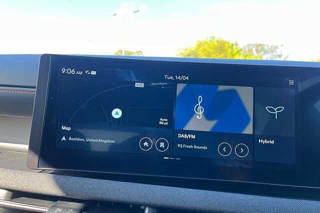 Hyundai TUCSON 1.6 T Gdi N Line S Suv 5dr Petrol Hybrid Auto Euro 6 (s/s) (215 Ps) Serenity White