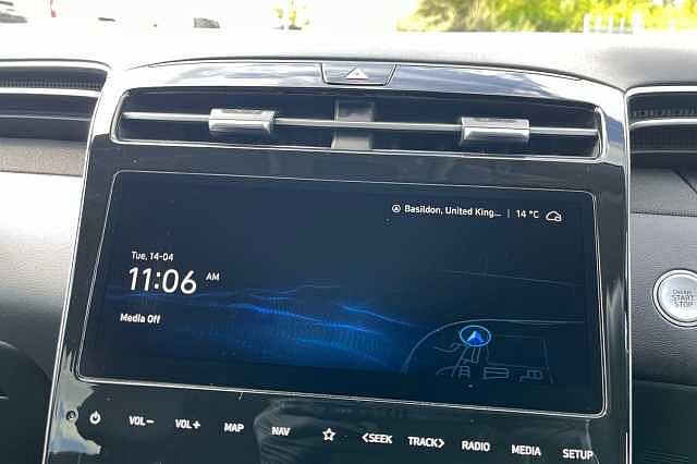 Hyundai TUCSON 1.6 H T Gdi Ultimate Suv 5dr Petrol Hybrid Auto Euro 6 (s/s) (230 Ps) Serenity White