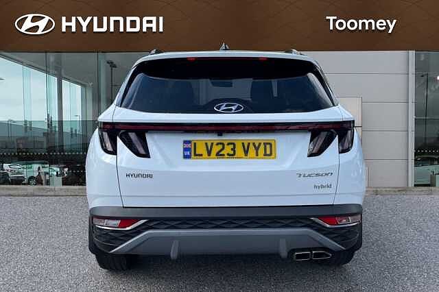 Hyundai TUCSON 1.6 H T Gdi Ultimate Suv 5dr Petrol Hybrid Auto Euro 6 (s/s) (230 Ps) Serenity White