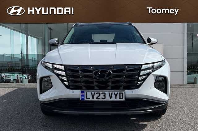 Hyundai TUCSON 1.6 H T Gdi Ultimate Suv 5dr Petrol Hybrid Auto Euro 6 (s/s) (230 Ps) Serenity White