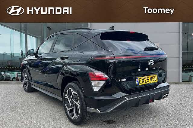 Hyundai KONA 1.6 T Gdi N Line Suv 5dr Petrol Manual Euro 6 (s/s) (138 Ps) Abyss Black