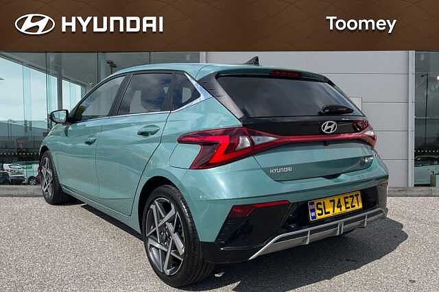 Hyundai I20 1.0 T Gdi Ultimate Hatchback 5dr Petrol Dct Euro 6 (s/s) (100 Ps) Mangrove Green