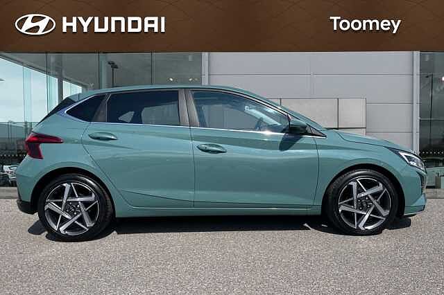 Hyundai I20 1.0 T Gdi Ultimate Hatchback 5dr Petrol Dct Euro 6 (s/s) (100 Ps) Mangrove Green