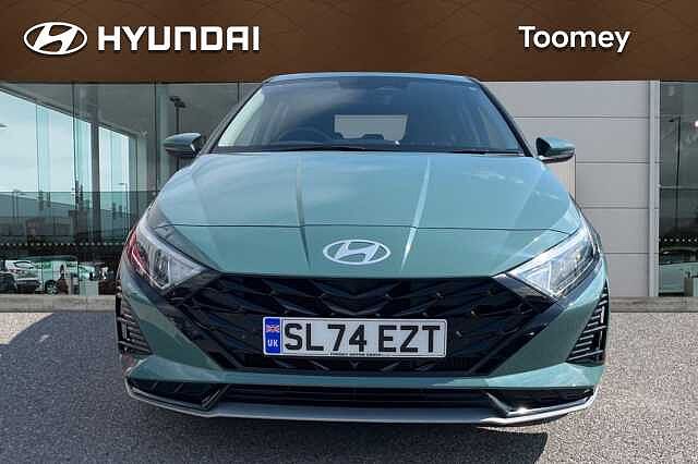 Hyundai I20 1.0 T Gdi Ultimate Hatchback 5dr Petrol Dct Euro 6 (s/s) (100 Ps) Mangrove Green
