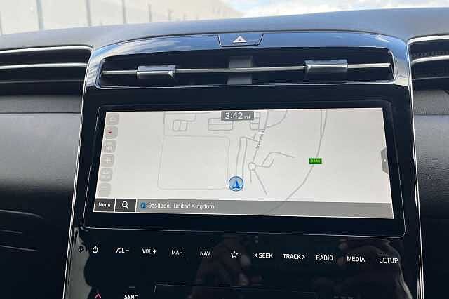 Hyundai TUCSON 1.6 H T Gdi Se Connect Suv 5dr Petrol Hybrid Auto Euro 6 (s/s) (230 Ps) Amazon Grey
