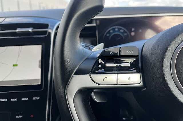 Hyundai TUCSON 1.6 H T Gdi Se Connect Suv 5dr Petrol Hybrid Auto Euro 6 (s/s) (230 Ps) Amazon Grey