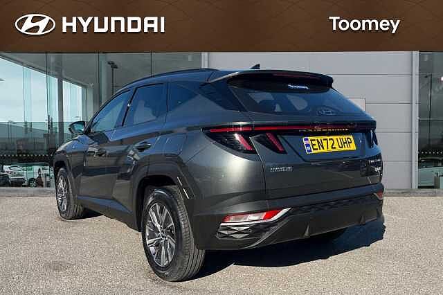 Hyundai TUCSON 1.6 H T Gdi Se Connect Suv 5dr Petrol Hybrid Auto Euro 6 (s/s) (230 Ps) Amazon Grey
