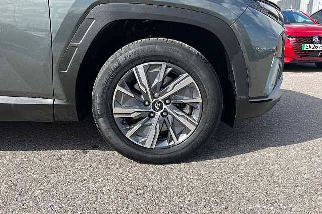 Hyundai TUCSON 1.6 H T Gdi Se Connect Suv 5dr Petrol Hybrid Auto Euro 6 (s/s) (230 Ps) Amazon Grey