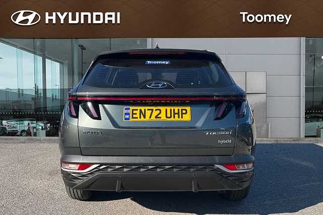 Hyundai TUCSON 1.6 H T Gdi Se Connect Suv 5dr Petrol Hybrid Auto Euro 6 (s/s) (230 Ps) Amazon Grey