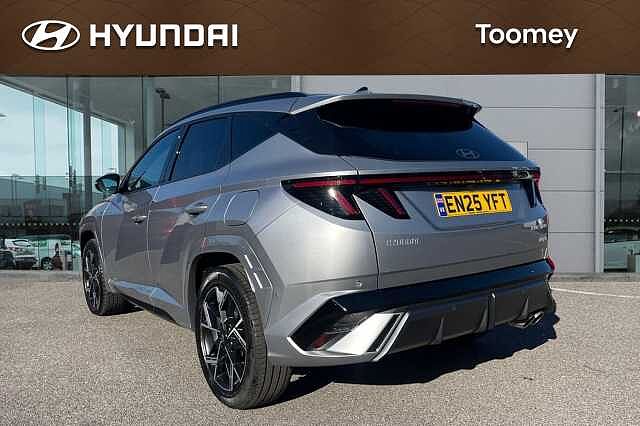 Hyundai TUCSON 1.6 T Gdi 13.8kwh N Line S Suv 5dr Petrol Plug In Hybrid Auto Euro 6 (s/s) (253 Shimmering Silver