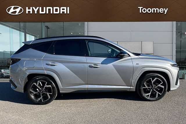 Hyundai TUCSON 1.6 T Gdi 13.8kwh N Line S Suv 5dr Petrol Plug In Hybrid Auto Euro 6 (s/s) (253 Shimmering Silver