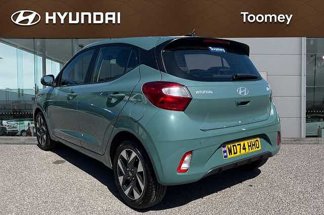 Hyundai I10 1.0 Advance Hatchback 5dr Petrol Manual Euro 6 (s/s) (63 Ps) Mangrove Green