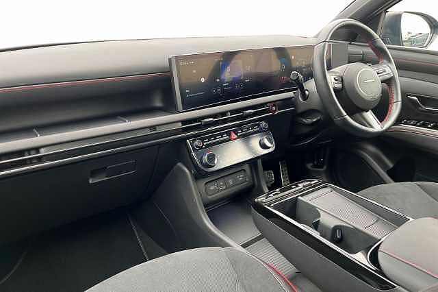 Hyundai TUCSON 1.6 T Gdi N Line S Suv 5dr Petrol Hybrid Auto Euro 6 (s/s) (215 Ps) Abyss Black