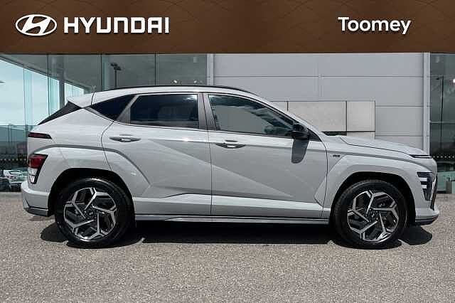 Hyundai KONA 1.6 H Gdi N Line Suv 5dr Petrol Hybrid Dct Euro 6 (s/s) (129 Ps) Cyber Grey