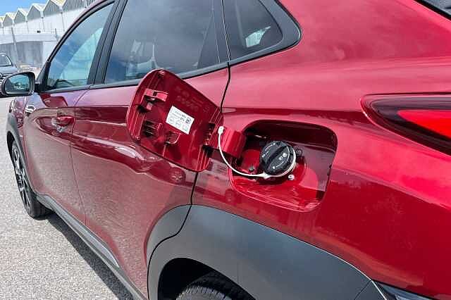 Hyundai KONA 1.0 T Gdi Mhev Premium Suv 5dr Petrol Hybrid Manual Euro 6 (s/s) (120 Ps) Ultimate Red